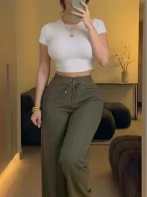 #fashion #outfitinspo #viral #tiktokshop #widelegpants 