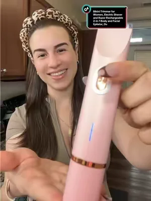 Envío gratis!!✅😍✨súper buena y femenina 🌸🩷 Recortadora de bikini para mujeres, afeitadora eléctrica y depiladora corporal y facial recargable 2 en 1, cabezales dobles para recortar sin dolor el vello púbico, la cara, las axilas y las piernas, #trimmer #shaver #electricshaver #facial #corporal 
