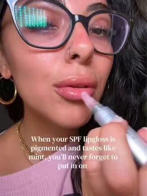 #lipsunscreen #spflipgloss #prequel #30spf 