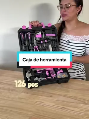 126 piezas de herramienta #herramienta #herramientas #dealsforyoudays #regaloparapapa #cajadeherramientas
