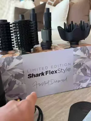 The Shark FlexStyle is one of those tools that actually earns a spot on the counter. With multiple attachments for drying, curling, smoothing, and adding volume, it makes salon-style hair at home way easier. The storage case keeps everything organized, and the results speak for themselves. #SharkFlexStyle #HairTok #BeautyFinds #HairTools #shark 