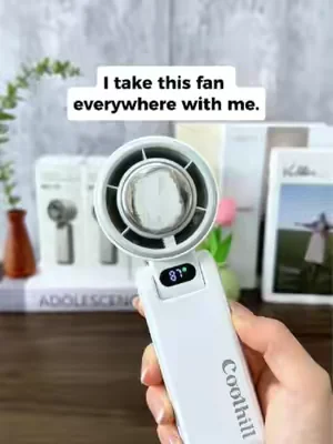 If you hate being hot, this might become something you use every single day. ❄️💨#coolhill #portablefan #musthave #DealsforYouDays #SummerWins 