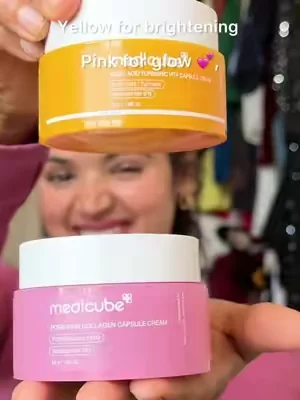 Medicube is 🩷💛❤️#foryou #sushilohani #medicubeskincare @medicube global @medicube US Store 