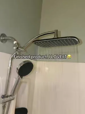 On a huge sale now! Easy installation and premium shower experience🔥 link in video for extra sale!