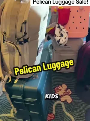 The pelican ATX 25 is my go to checked suitcase when traveling with kids! Four-wheel, rolling and completely waterproof! Also the pelican backpack is my favorite carry-on #pelicanatx25 #pelicanluggage #dealsforyoudays #travelingwithkids #pelicanbackpack @Beam Outdoors 