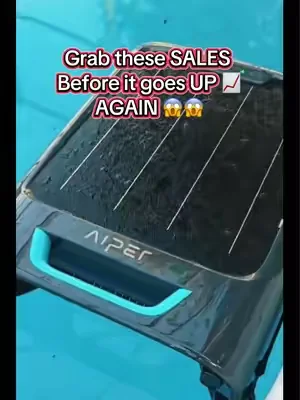 🚨🌊VIRAL POOL HACK ALERT! 🚨 Tired of scooping leaves and bugs out of your pool every day? The Aiper Surfer S2 Solar Pool Skimmer does the work for you—day and night! ☀️💦 ✨ Solar-powered for 24/7 cleaning ✨ Smart app control right from your phone ✨ Built-in chlorine dispenser for cleaner water ✨ Picks up leaves, bugs, pollen, and debris automatically ✨ Anti-stuck design means less maintenance and more swim time Pool owners are calling this their BEST summer purchase! 🏖️ @RefinedLiving #poolcleaning #poolrobot #poolskimmer #poolmaintenance #solar 