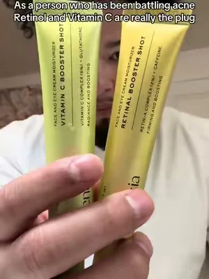 Upgrade your skin care! Serums are my best friend after a morning face wash or a shower! #facecare #skincare #retinol #skinroutine #dealsforyoudays 