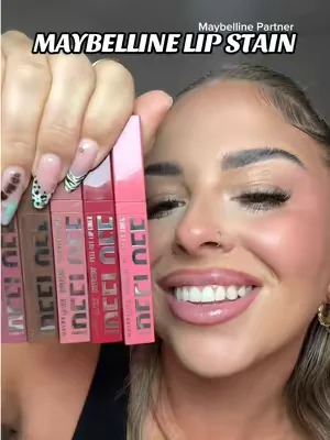 THANK YOU @Maybelline NY for these gorgeous and affordable lip stains! 💕 #maybellinepartner #giftedbymaybelline #lipstain #peelofflipstain #dealsforyoudays 