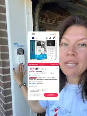 ‼️Summer Sale alert — myQ is basically giving away a garage camera right now.‼️ #myq #garagecamera #homesecurity #securitycamera #dealsforyoudays 