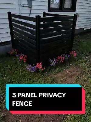 VEVOR 3 PANEL OUTDOOR PRIVACY FENCE, PRIVACY SCREENS, VINYL PRIVACY FENCE, 27.6 IN GROUND STAKES, EASY TO ASSEMBLE. #privacyfence #privacyscreen #tiktokshopcreatorpicks #summervibes #dealsforyoudays @VEVOR Store @CreatorCollab_Mabel @Haidee_Collab 
