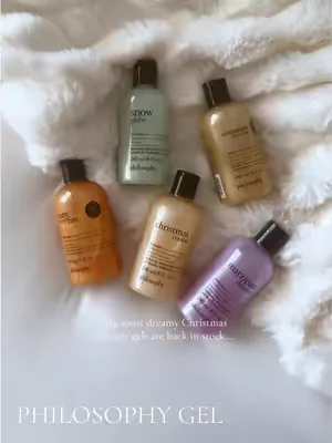 They sell out every year And I will not be missing out on them this year😭 #QVC #showergel #christmasshowergel #philosphyshowergel #philosphychristmasgel 
