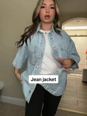 #denimjacket #dealsforyoudays #summeroutfits #jeanjacket #summeroutfits 