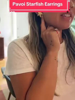 #pavoi #earstack #starfishearrings #tiktoksummerturnup #tiktokshopcreatorpicks 