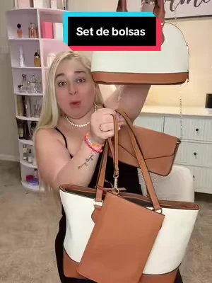 Set de bolsas de mujer #creatorsearchinsights #DealsForYouDays #tiktokshopstockup #bags #tiktokshopcreatorpicks 