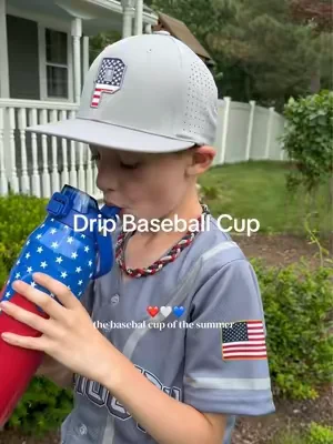 Baseball season + patriotic vibes = the perfect game day combo 🇺🇸⚾️ Keeping drinks cold from first pitch to the last inning! #USAKidsCup #BaseballMom #GameDayEssentials #TikTokShopCreatorPicks 