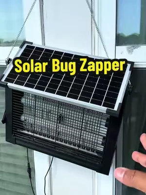 Solar Bug Zapper Outdoor and indoor use. #solarbugzapper #bugzapper #dealsforyoudays #summerwins 