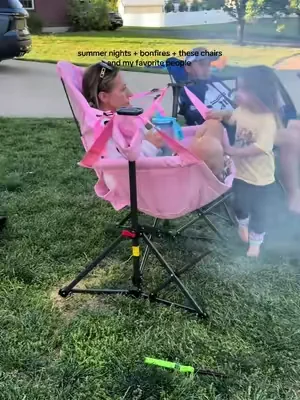 idk whose cutting onions but really these chairs are made for nights like these 🥹 #outdoorliving  #familylife  #summernights #bonfireseason 