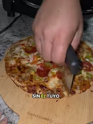 pizza en casa el plan perfecto. 💯 #piezano #granitestone #pizza #pizzalover #fyp 