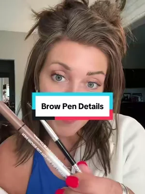 Replying to @user51381766505425 Brows are the frame to your face- don’t skip them! This pen from @IMETHOD BEAUTY is perfect because it fills in while giving you natural hair like strokes so it looks like you have brows growing where you do not. Water resistant and smudge proof once set. 8 great shades available for all hair colors! #dealsforyoudays #eyebrowtutorial #browpen #browtutorial #imethodbrowpen 