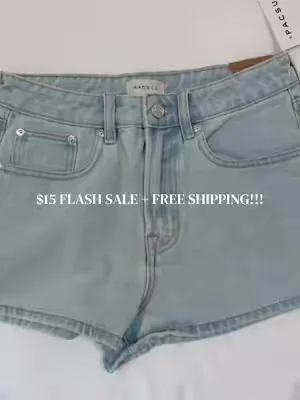 i’m 5’7 130lbs and i got a size 26🤍 #pacsun #pacsundenim #denimshorts #jeanshorts #womensshorts 