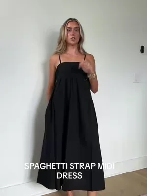 one million percent address still get your moneys worth out of because you can wear this dress up with a pair of heels or wedges or even dress down with a sandal or a sneaker makes it great as a travel outfit because you can wear a bunch of different ways 5’4/xs  #summerdresses #summeroutfits #dealsforyoudays #mididress #mididressoutfit  