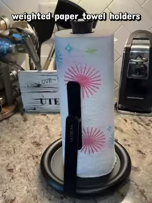 #papertowelholder #papertowelholders #kitchenmusthaves #tiktokshopforcreators 