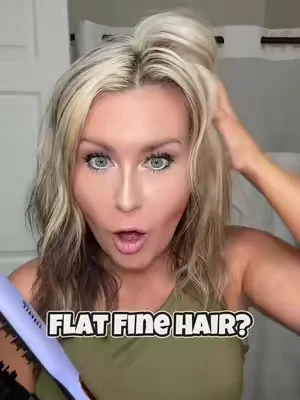Big hair without the big price tag!!! @JINRI #DealsForYouDays #tiktokshopcreatorpicks #hairvolume #volumizer #flathair 