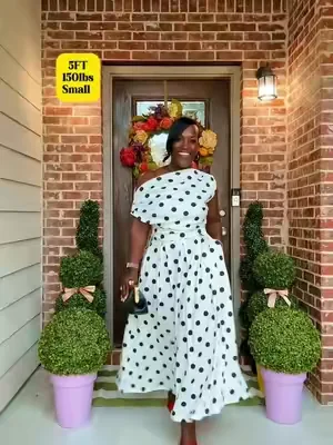 Vintage Poka Dot Dress. #dealsforyoudays #summerwins #tiktokshopsummerturnup #tiktokswimweek #summervibes 