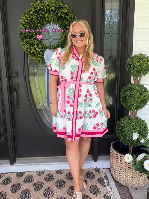 So many cute colors to choose from! #dress #floraldress #dealsforyoudays 