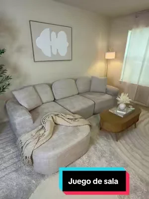 Mi sala luce cara con este sofá #creatorsearchinsights #DealsForYouDays #tiktokshopstockup #tiktokshopcreatorpicks #sofa 