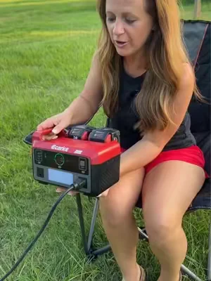 Now I can plug my fan in anywhere! This will be perfect for Fourth of July firework shows. #inverter #fan #dealsforyoudays #tiktokshopcreatorpicks #SummerWins  