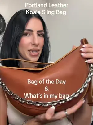 WIMB of the day 💼 @PORTLAND LEATHER GOODS #wimb #botd #portlandleather #slingbag #dealsforyoudays 