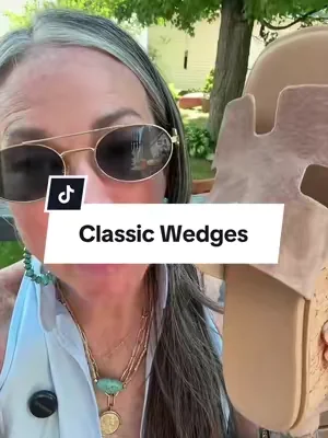 @Project Cloud Shoes another go to wedge suede sandal that’s so comfortable  #wedgesandal #sandals #wedges #dealsforyoudays #tiktokshopcreatorpicks 