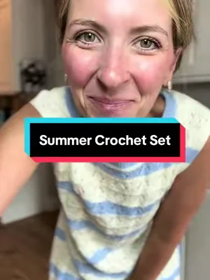 This is so much cuter on and comfy than I imagined! #crochetset #womensset #twopieceset #summeroutfits #dealsforyoudays 