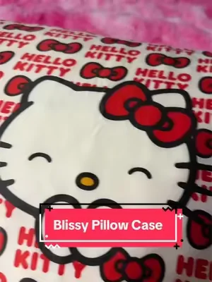 Sweet dreams just got cuter! 🎀✨ The Blissy Hello Kitty Pillowcase combines adorable style with luxurious silk comfort. Gentle on hair, soft on skin, and the perfect touch of Hello Kitty charm for your bedtime routine. 💕😴 #Blissy #HelloKitty #SilkPillowcase #BeautySleep #HairCare 