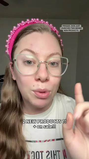 Prequel skin just dropped 2 brand new products and put them in a bundle on sale!  @Prequelskin #tiktokshopcreatorpicks #dealsforyoudays #prequelskin  Prequel pre gleanse cleansing balm Prequel cleansing balm  Prequel multi quench gel cream 