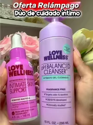 Me Encanta El Bienestar Apoyo Íntimo Para La Piel x Paquete De Limpiador Equilibrado Con PH#dealsforyoudays 