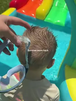 Summer mom hack for goggles! 😳 #toddlermusthaves #goggles #summerhack #momhack 