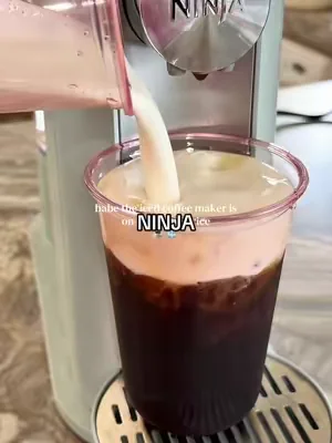 It’s my fav coffee maker I swear it’s so good  #ninjacoffeemaker #homeappliances #KitchenHacks #ninjasingleservecoffeemaker #icedcoffee  @Ninja Kitchen 