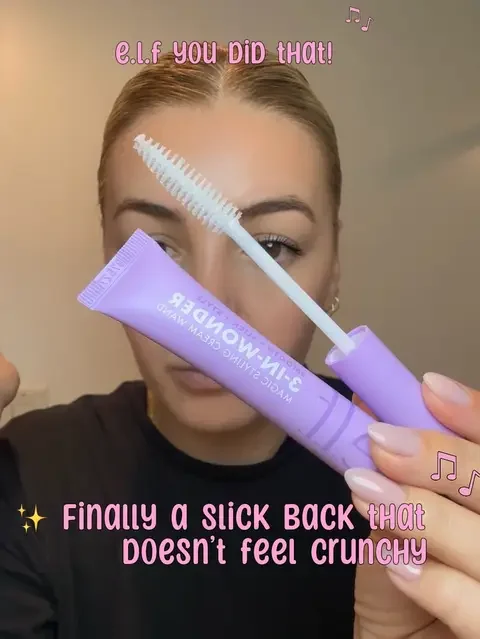 Elf hair care products 😱 and only on tiktokshop @e.l.f. Cosmetics @elfhaircare #haircare #elfhaircare #flyawayhair #slickback #slickbun 