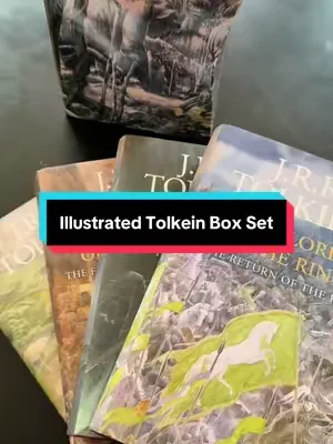 If there was ever a book set worthy of a place on your forever bookshelf, this is it. ✨ Step back into Middle-earth with this stunning illustrated box set of Tolkien's classics, brought to life by legendary artist Alan Lee. Featuring breathtaking artwork, gorgeous editions, and all the magic, adventure, and heartbreak that made generations fall in love with these stories. Whether you're returning to the Shire for the hundredth time or opening these pages for the very first adventure, this set feels like owning a piece of literary history. 📚 Perfect for collectors, fantasy lovers, and anyone who still wishes they could book a one-way ticket to Rivendell. And the best part? Right now they are on sale for the lowest prices of the year because of Deals for You Days 😍 #dealsforyoudays #dfyd #lotr #lotrtok #lordoftherings 