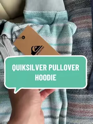 This pullover hoodie is so comfy but it’s selling out fast ☀️ @Quiksilver US #hoodie #pulloverhoodie #dealsforyoudays 