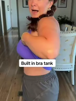 The BEST tank tops! #builtinbra #tanktop #summertops #nobra 