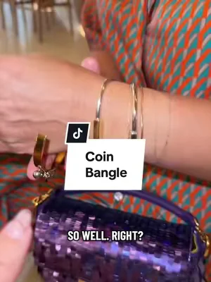Your wrist called. It wanted something different. #coinsbangle #wriststack #dealsforyoudays #stackingbangle #everydayjewelry 