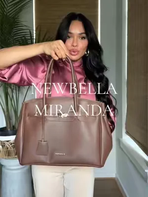 Replying to @Kei☁️ I’m obsessed with this new collection by @Newbella.Fashion the Miranda bag is stunning now available in a larger size! 