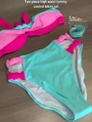 #bikiniset #twopiecebikini #twopieceswimsuit #tiktokshopforcreators 
