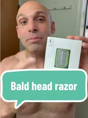 Huge SALE now! Snipeace bald head razor #Bald #ShaveHead #HeadShave 