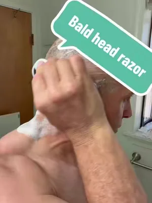 Huge SALE now! Bald head, razor Snipeace #Bald #HeadShave #ShaveHead 