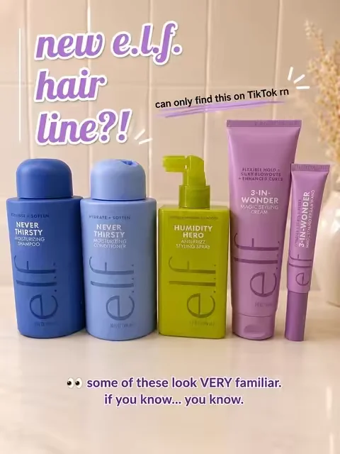 @e.l.f. Cosmetics #tiktokshopsummerturnup #dealsforyoudays #haircare 