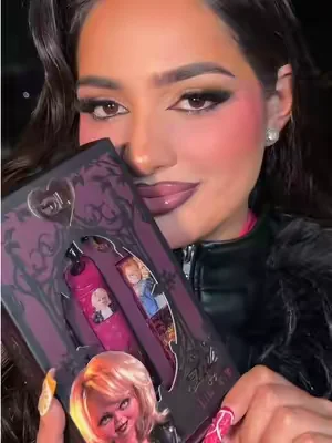 Tiffany Valentine just called… apparently we’re done with boring lip combos 🖤🔪 The Tiff Lip Kit features a deep smoky purple liner, soft mauvey pink lipstick, and an ultra iridescent gloss for the ultimate dangerously glam pout 💋
